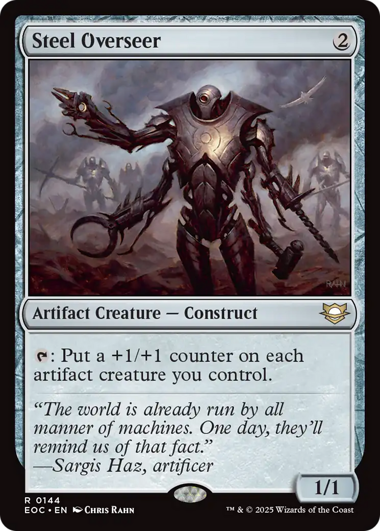 Steel Overseer [Edge of Eternities Commander] | I Want That Stuff Brandon