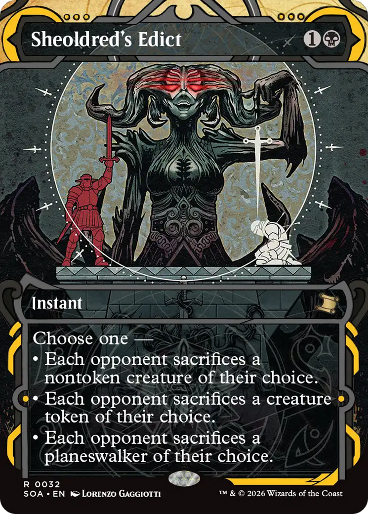Sheoldred's Edict [Secrets of Strixhaven: Mystical Archive] | I Want That Stuff Brandon