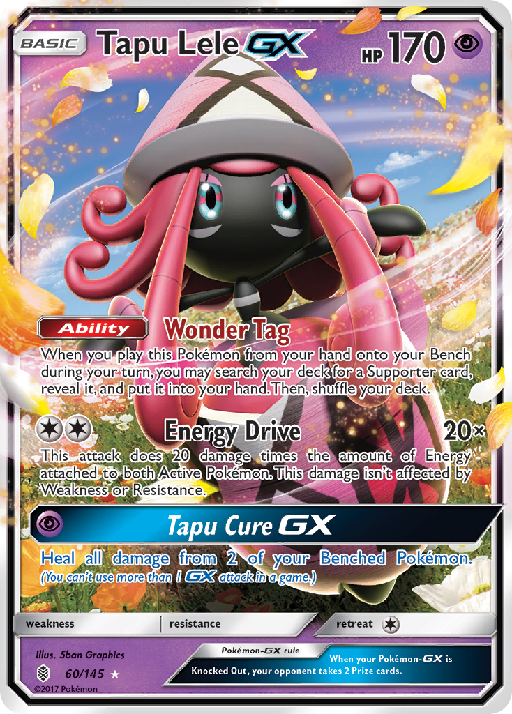 Tapu Lele GX (60/145) [Sun & Moon: Guardians Rising] | I Want That Stuff Brandon