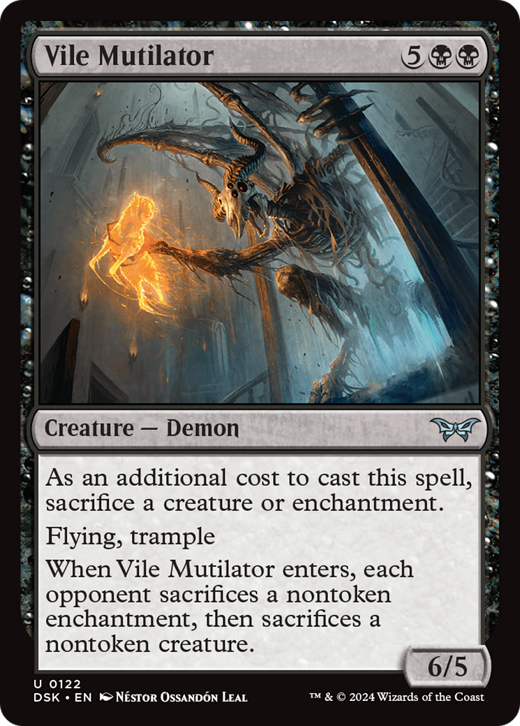 Vile Mutilator [Duskmourn: House of Horror] | I Want That Stuff Brandon