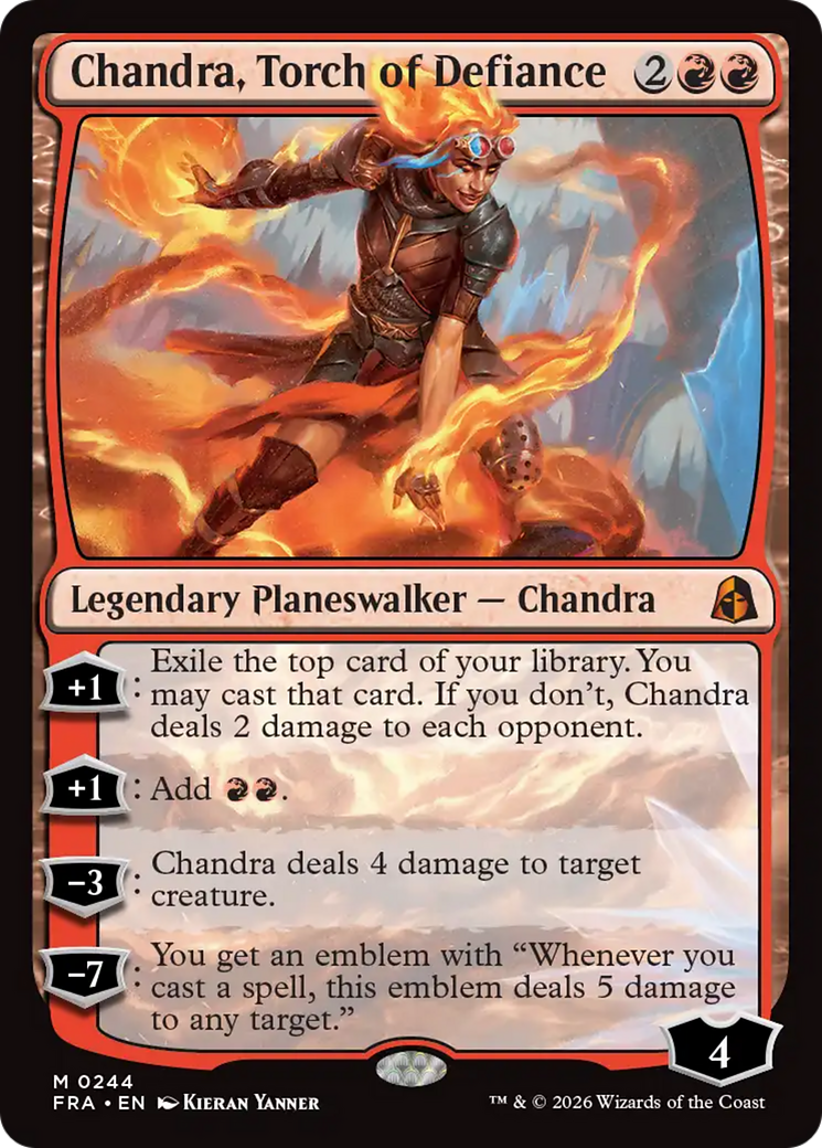 Chandra, Torch of Defiance [Reality Fracture] | I Want That Stuff Brandon