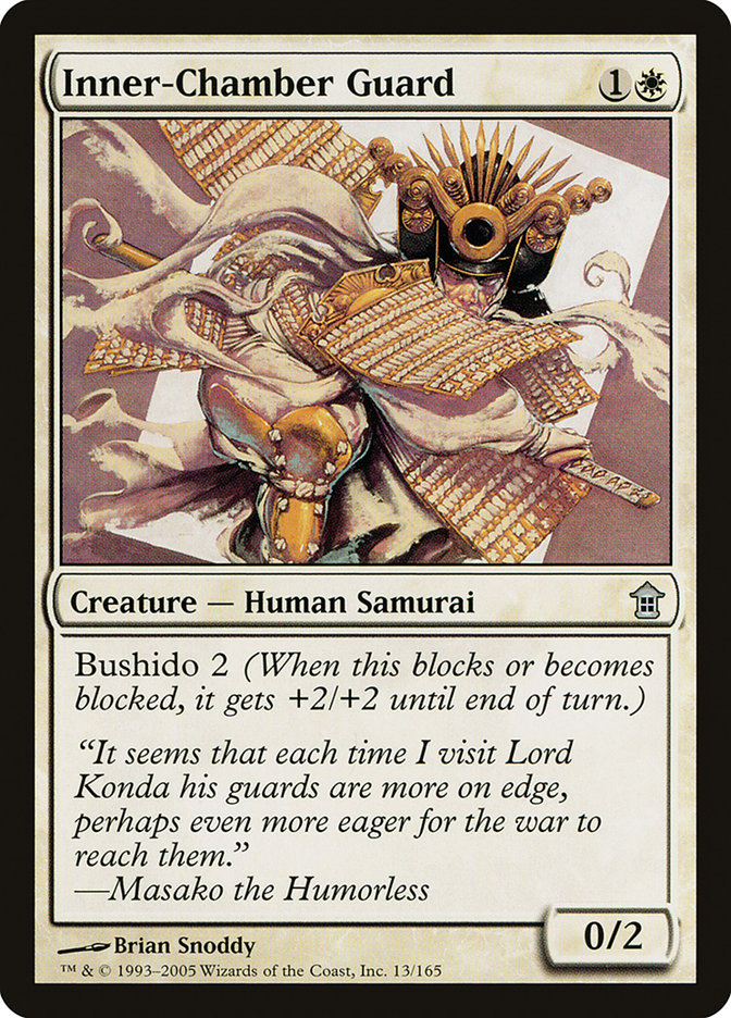 Inner-Chamber Guard [Saviors of Kamigawa] | I Want That Stuff Brandon