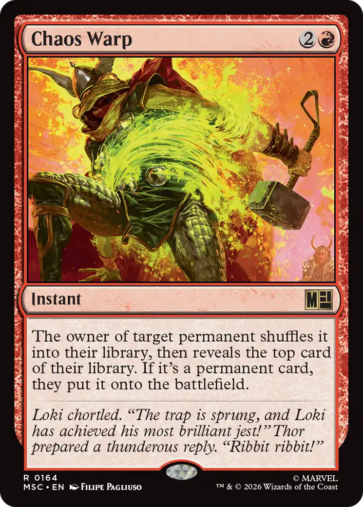 Chaos Warp [Marvel Super Heroes Commander] | I Want That Stuff Brandon
