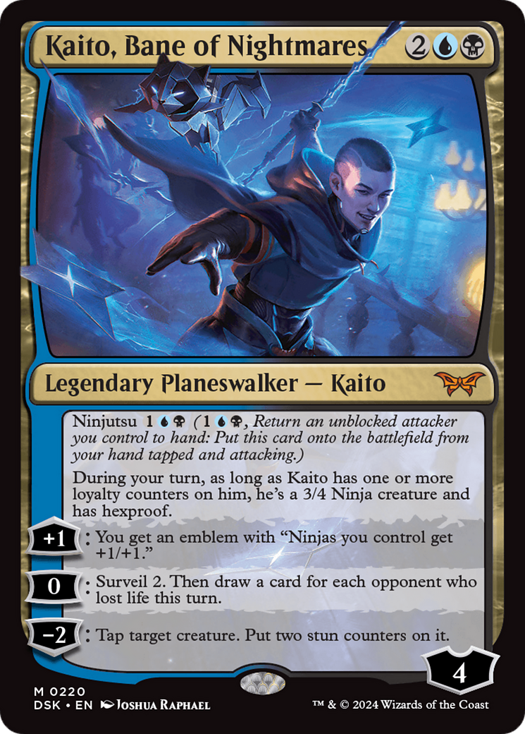 Kaito, Bane of Nightmares [Duskmourn: House of Horror] | I Want That Stuff Brandon