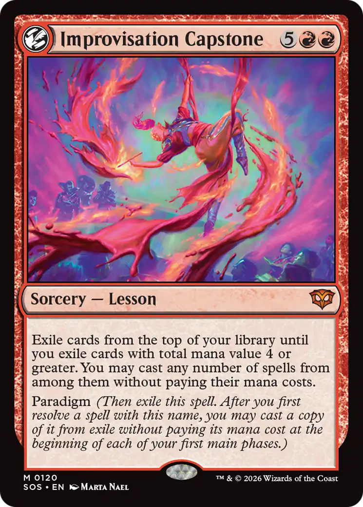 Improvisation Capstone [Secrets of Strixhaven] | I Want That Stuff Brandon