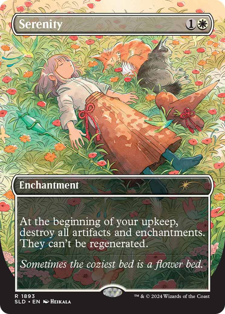 Serenity (Rainbow Foil) [Secret Lair Drop Series] | I Want That Stuff Brandon