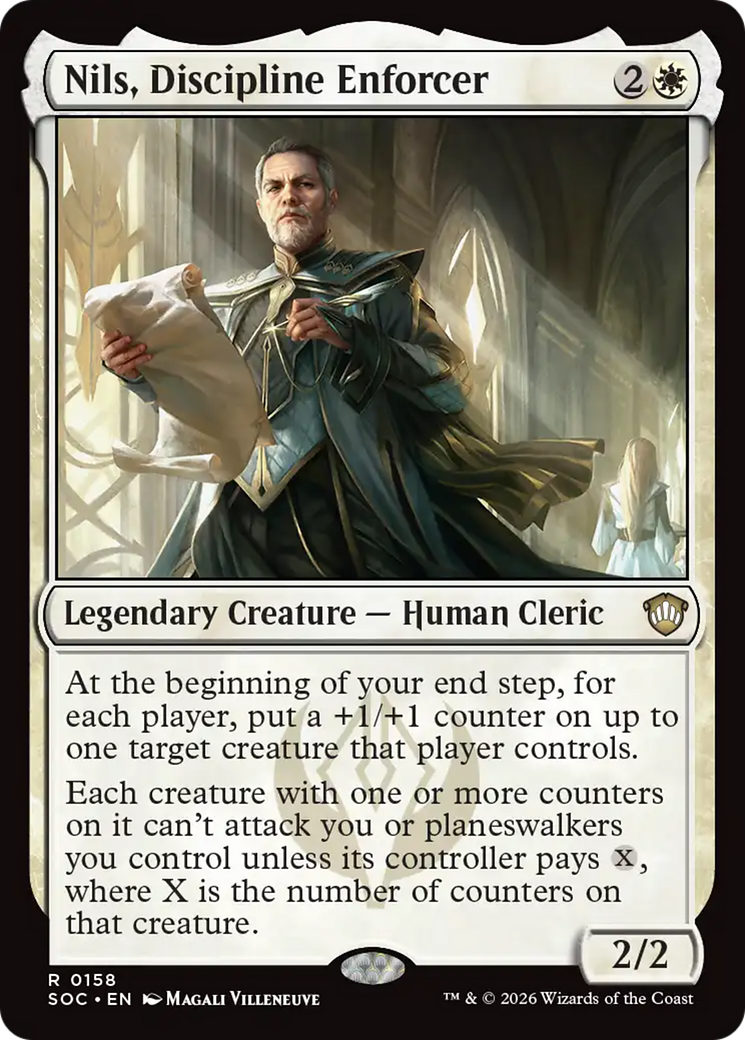 Nils, Discipline Enforcer [Secrets of Strixhaven Commander] | I Want That Stuff Brandon