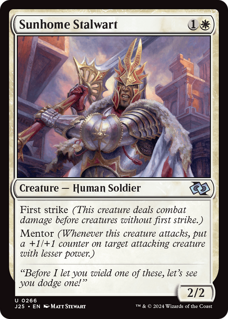 Sunhome Stalwart [Foundations Jumpstart] | I Want That Stuff Brandon