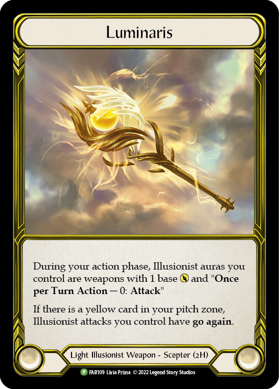 Luminaris (Golden) [FAB109] (Promo)  Cold Foil | I Want That Stuff Brandon