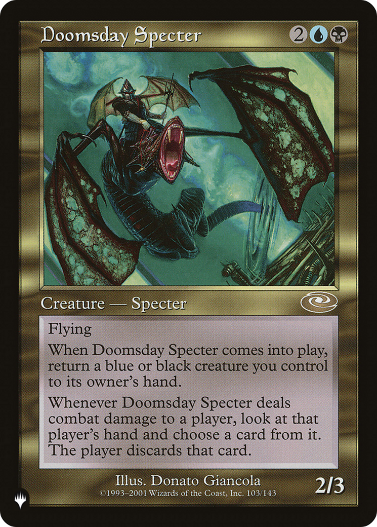 Doomsday Specter [The List] | I Want That Stuff Brandon