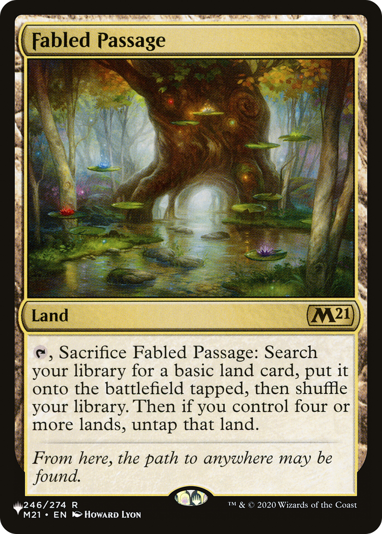 Fabled Passage (M21) [The List] | I Want That Stuff Brandon