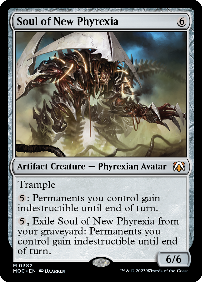 Soul of New Phyrexia [March of the Machine Commander] | I Want That Stuff Brandon