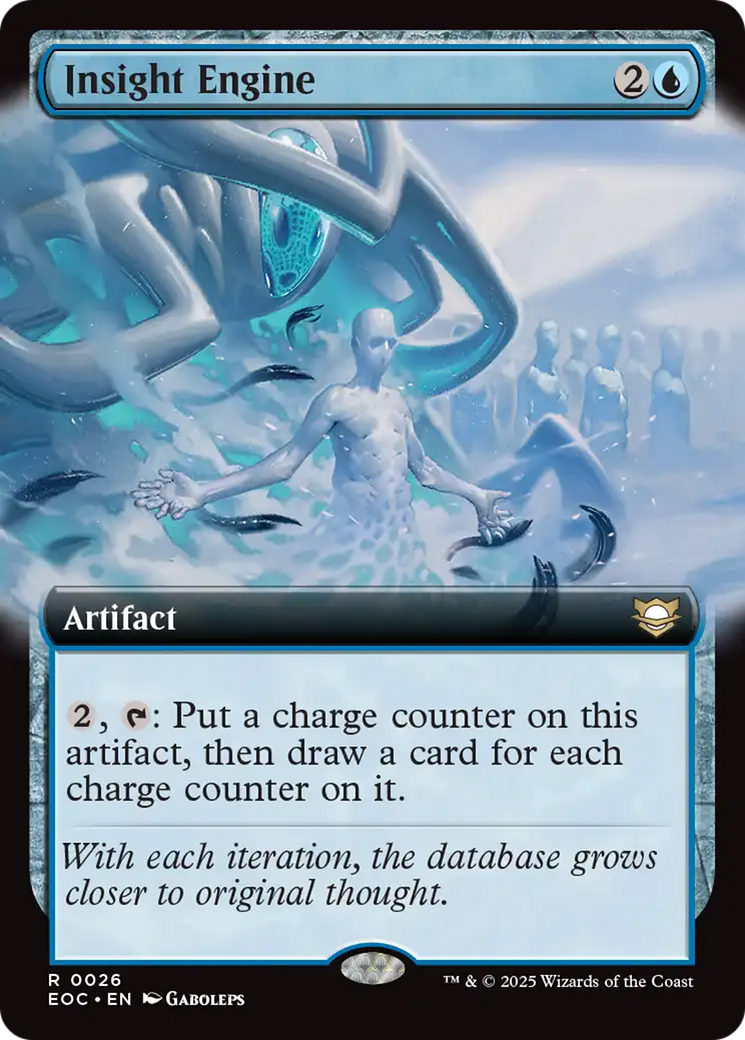 Insight Engine (Extended Art) [Edge of Eternities Commander] | I Want That Stuff Brandon