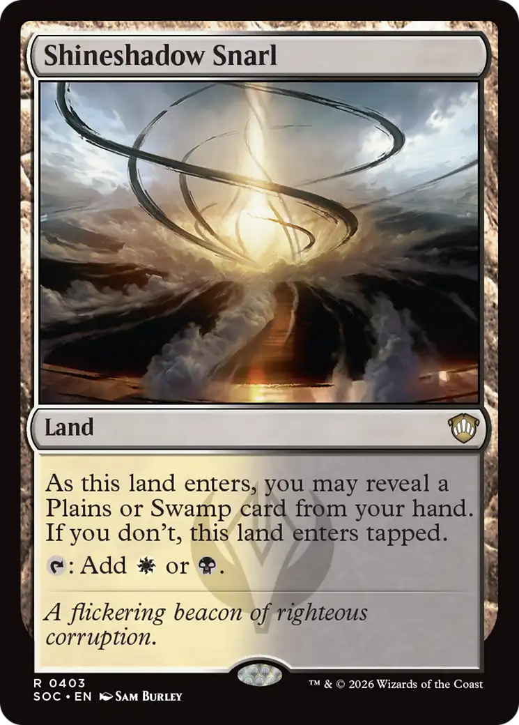 Shineshadow Snarl [Secrets of Strixhaven Commander] | I Want That Stuff Brandon