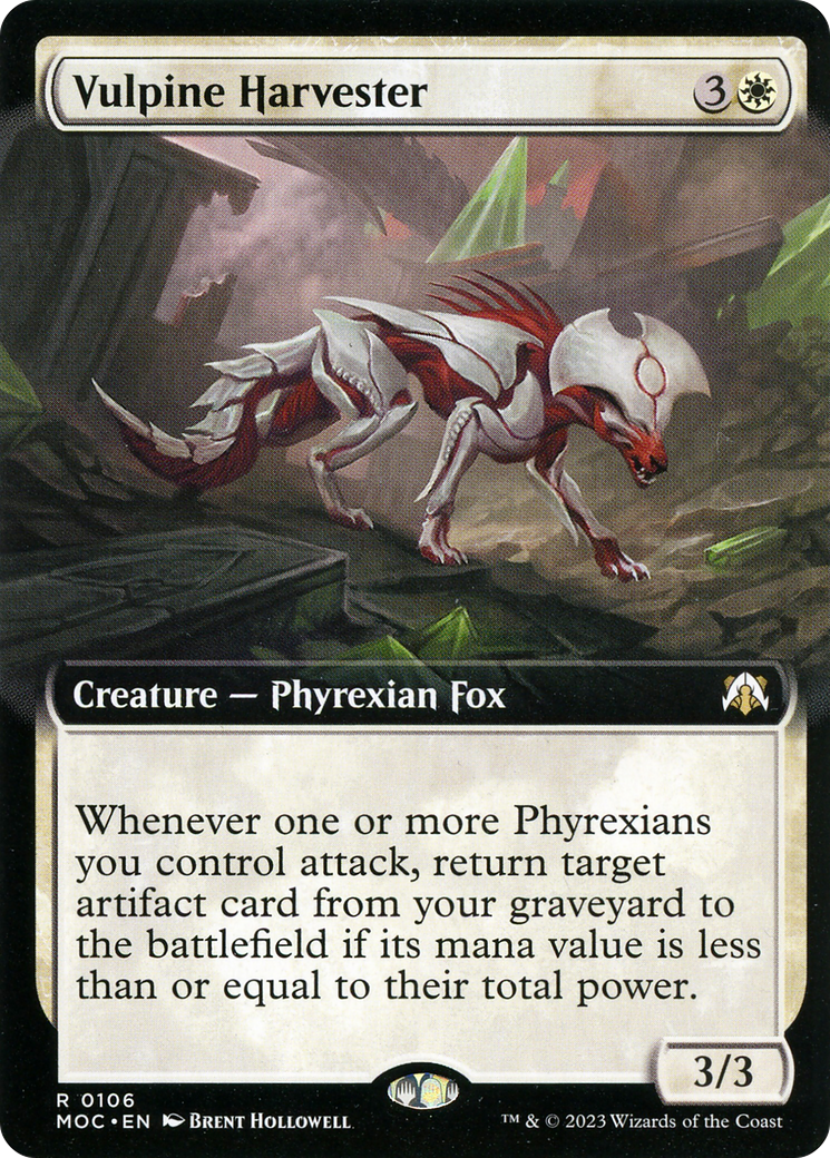 Vulpine Harvester (Extended Art) [March of the Machine Commander] | I Want That Stuff Brandon