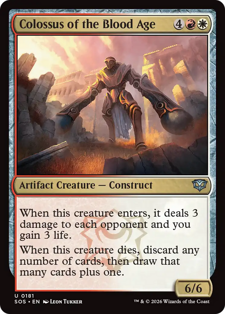 Colossus of the Blood Age [Secrets of Strixhaven] | I Want That Stuff Brandon