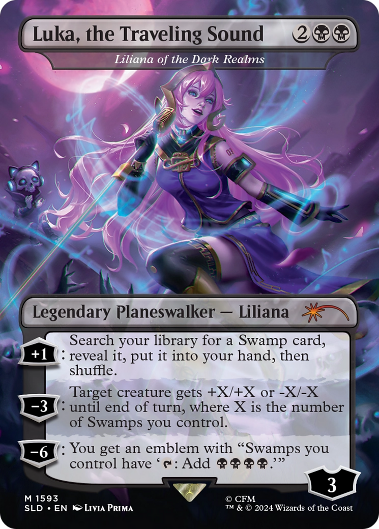 Luka, the Traveling Sound - Liliana of the Dark Realms [Secret Lair Drop Series] | I Want That Stuff Brandon