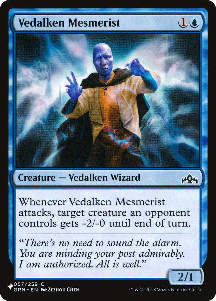 Vedalken Mesmerist [The List] | I Want That Stuff Brandon