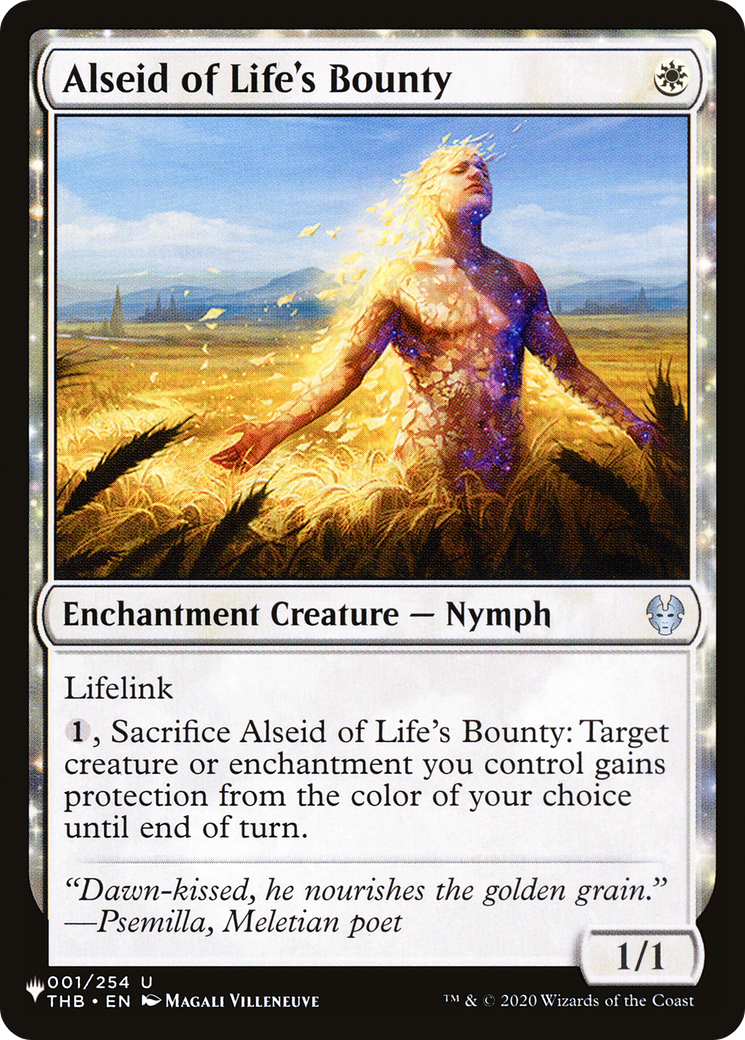 Alseid of Life's Bounty [The List] | I Want That Stuff Brandon