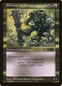 Sol'kanar the Swamp King (Oversized) [Oversize Cards] | I Want That Stuff Brandon