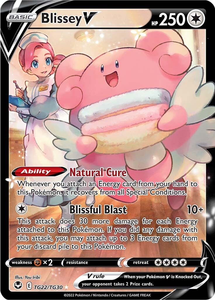 Blissey V (TG22/TG30) [Sword & Shield: Silver Tempest] | I Want That Stuff Brandon