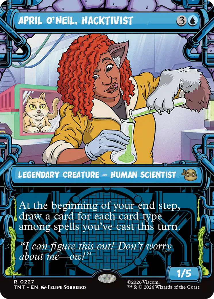 April O'Neil, Hacktivist (0227) (Showcase) [Teenage Mutant Ninja Turtles] | I Want That Stuff Brandon