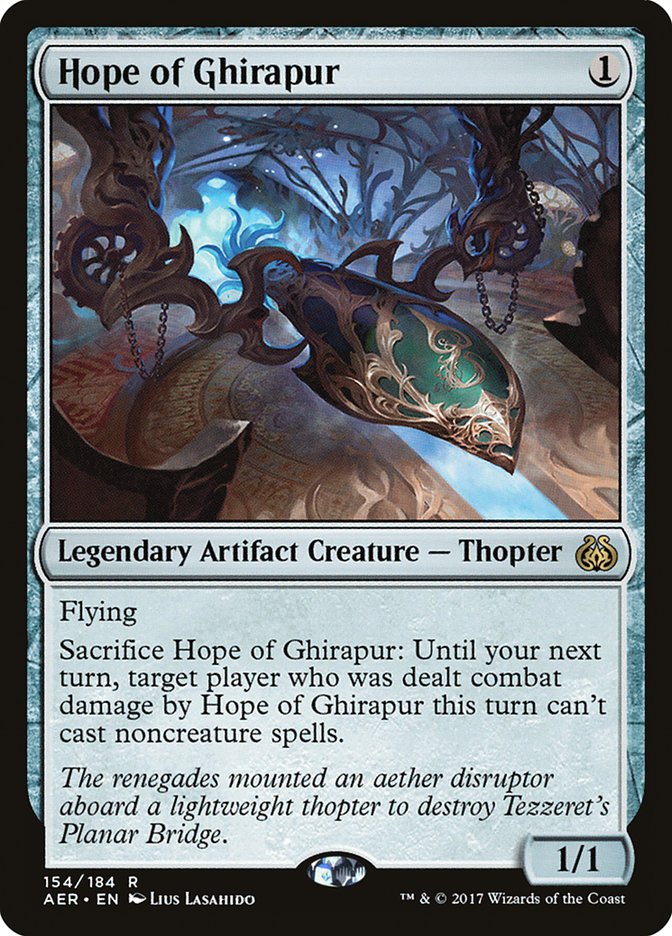 Hope of Ghirapur [Aether Revolt] | I Want That Stuff Brandon