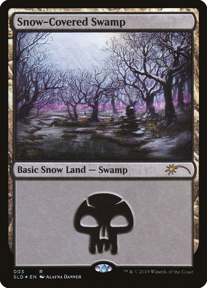 Snow-Covered Swamp (003) [Secret Lair Drop Series] | I Want That Stuff Brandon