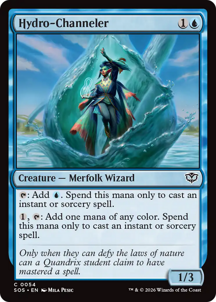 Hydro-Channeler [Secrets of Strixhaven] | I Want That Stuff Brandon