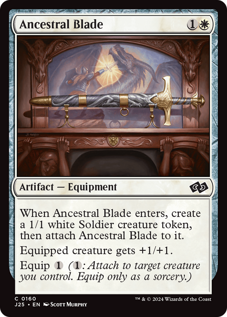 Ancestral Blade [Foundations Jumpstart] | I Want That Stuff Brandon