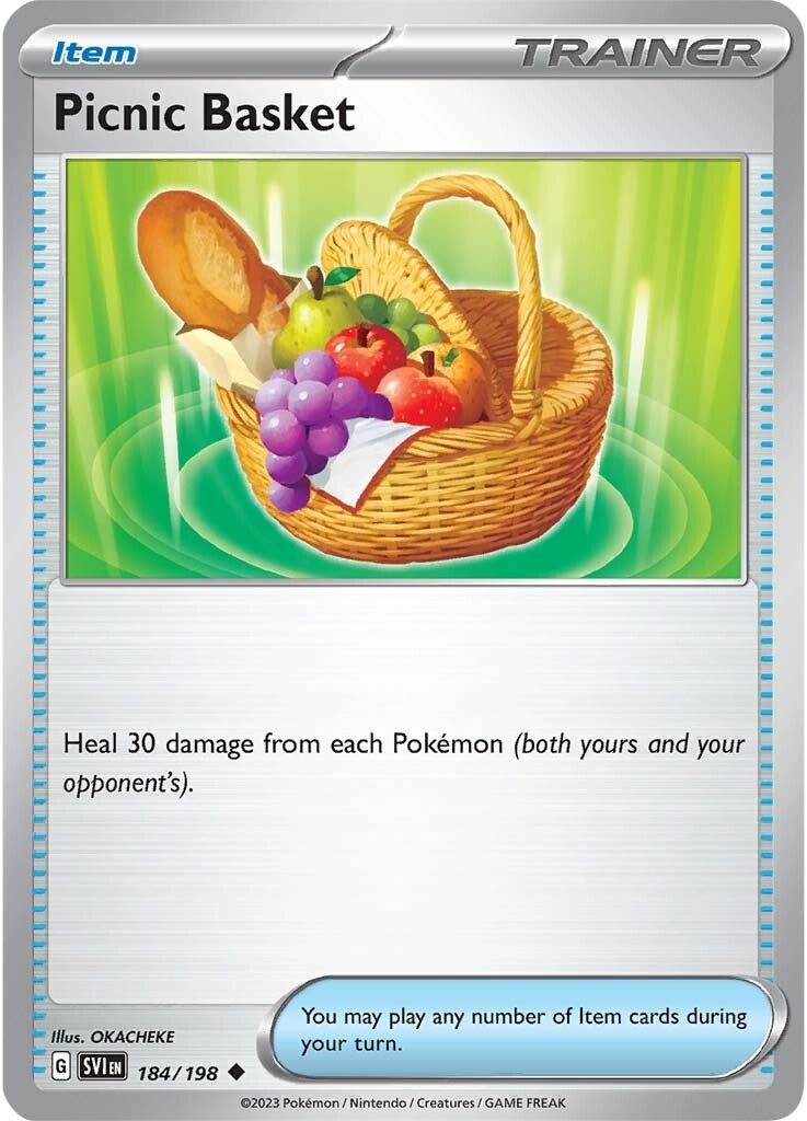 Picnic Basket (184/198) [Scarlet & Violet: Base Set] | I Want That Stuff Brandon