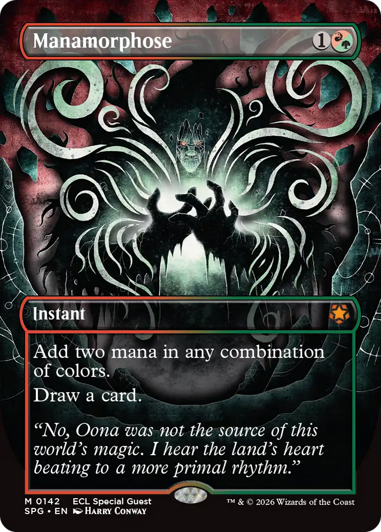 Manamorphose (Borderless) [Lorwyn Eclipsed Special Guests] | I Want That Stuff Brandon