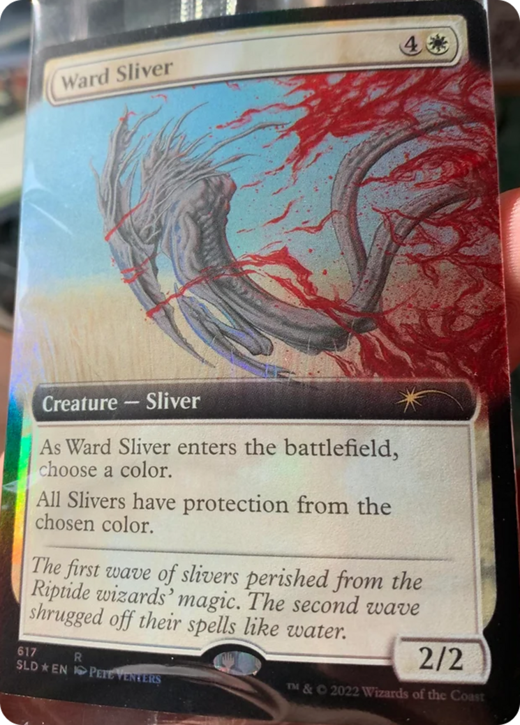 Ward Sliver (Extended Art) [Secret Lair Drop Promos] | I Want That Stuff Brandon