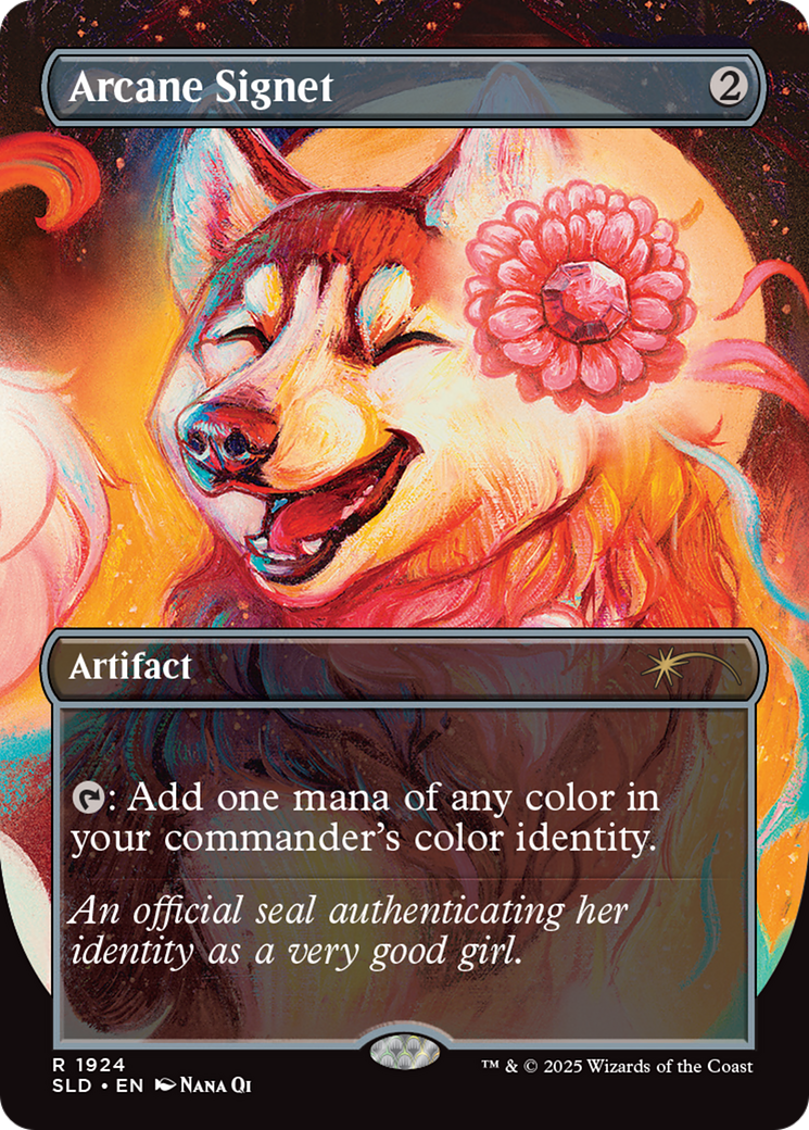 Arcane Signet (1924) (Rainbow Foil) [Secret Lair Drop Series] | I Want That Stuff Brandon