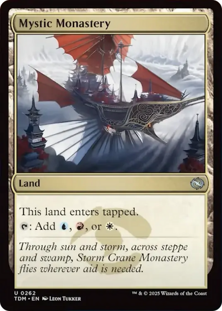 Mystic Monastery [Tarkir: Dragonstorm] | I Want That Stuff Brandon