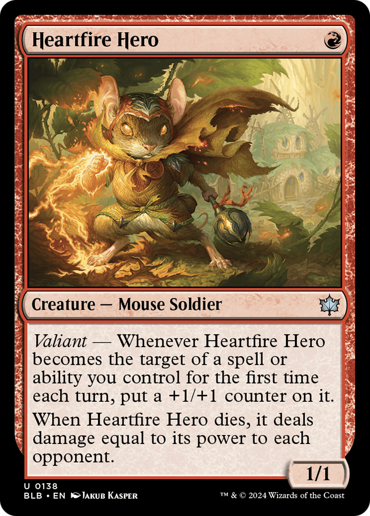 Heartfire Hero [Bloomburrow] | I Want That Stuff Brandon