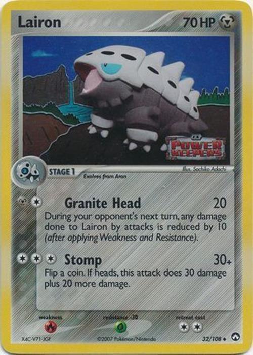 Lairon (32/108) (Stamped) [EX: Power Keepers] | I Want That Stuff Brandon
