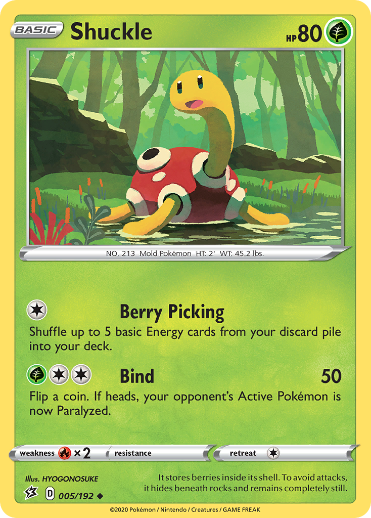 Shuckle (005/192) [Sword & Shield: Rebel Clash] | I Want That Stuff Brandon