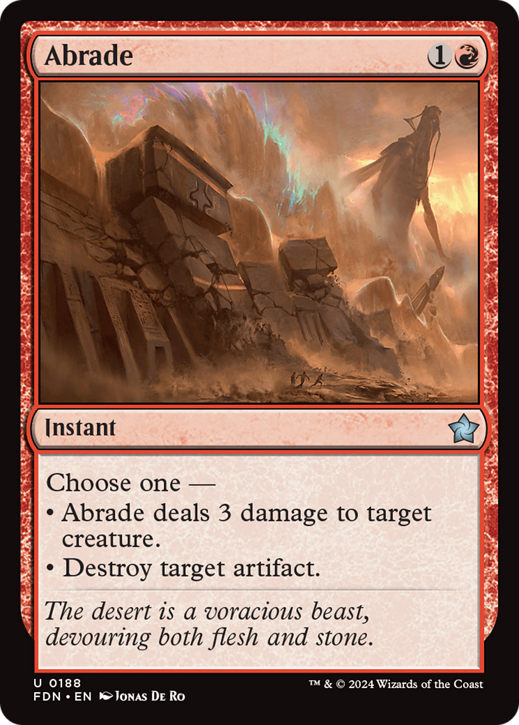 Abrade [Foundations] | I Want That Stuff Brandon