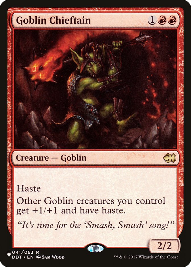 Goblin Chieftain [The List] | I Want That Stuff Brandon