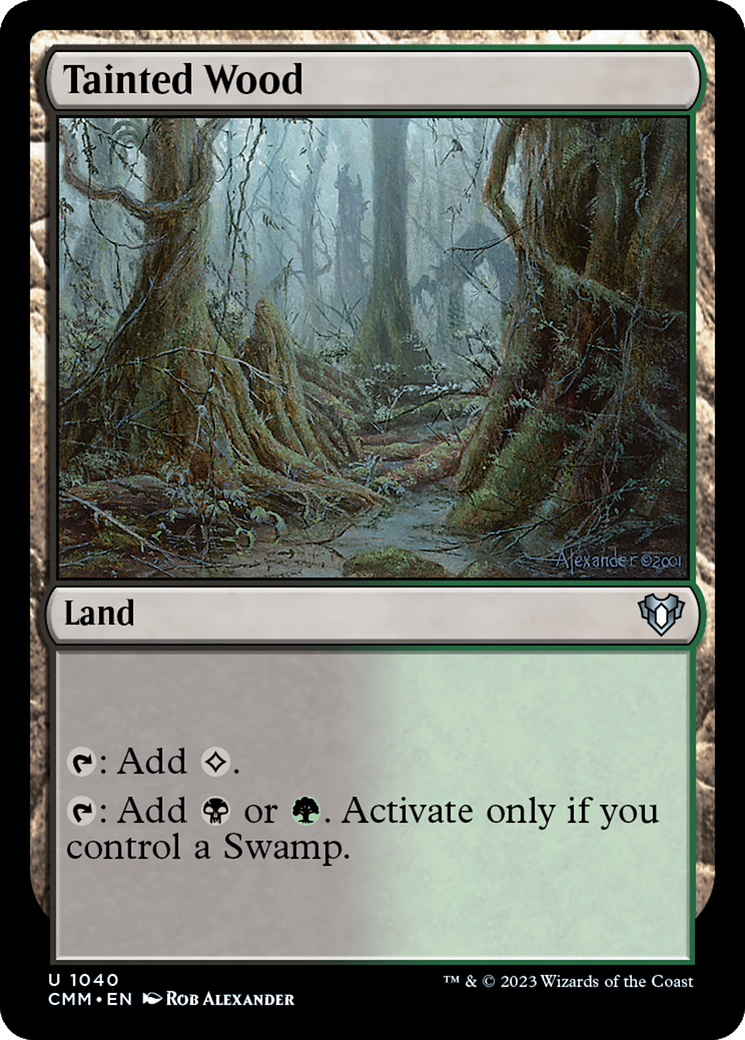 Tainted Wood [Commander Masters] | I Want That Stuff Brandon