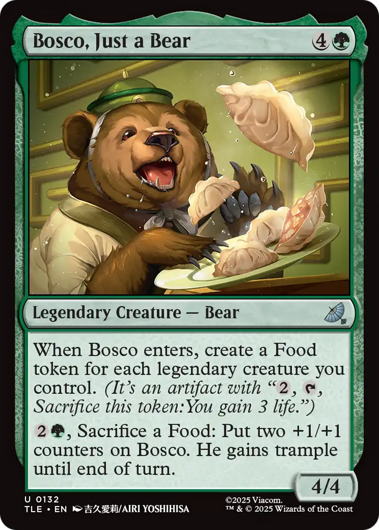 Bosco, Just a Bear [Avatar: The Last Airbender: Eternal-Legal] | I Want That Stuff Brandon