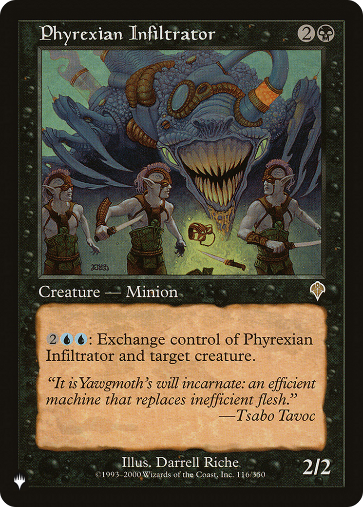 Phyrexian Infiltrator [The List] | I Want That Stuff Brandon