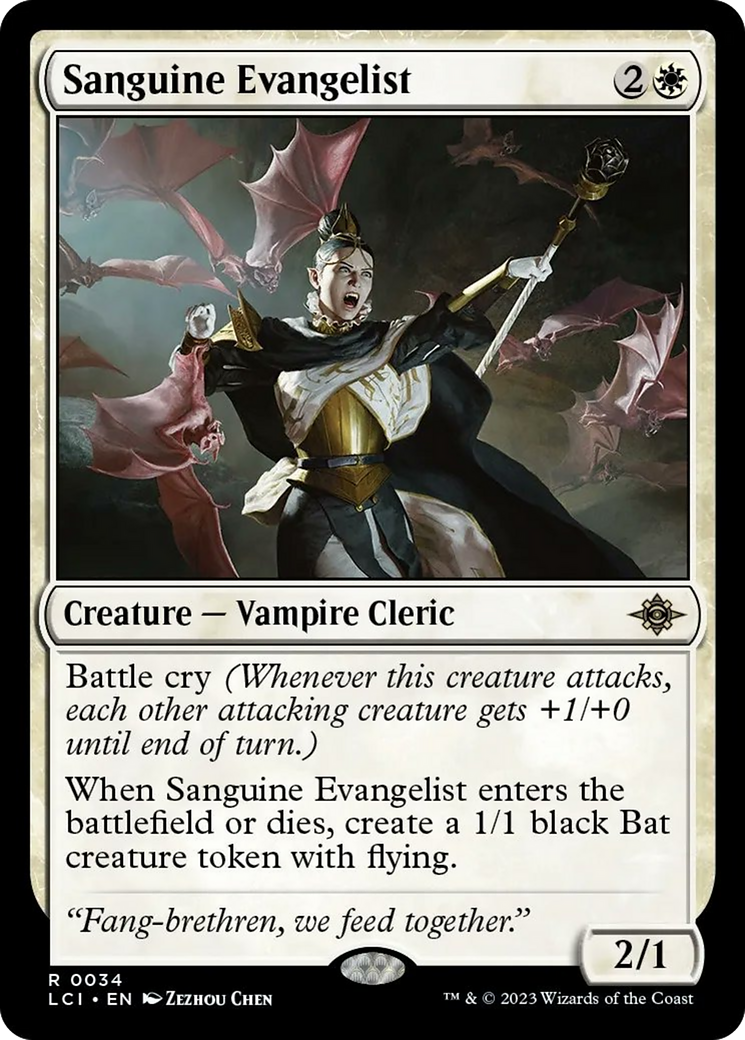 Sanguine Evangelist [The Lost Caverns of Ixalan] | I Want That Stuff Brandon