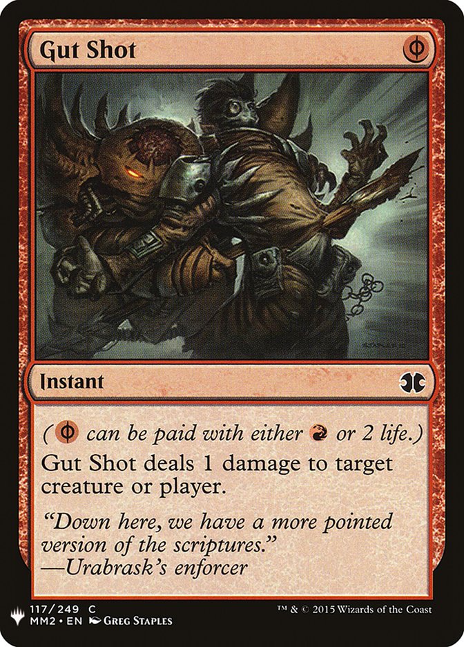 Gut Shot [Mystery Booster] | I Want That Stuff Brandon