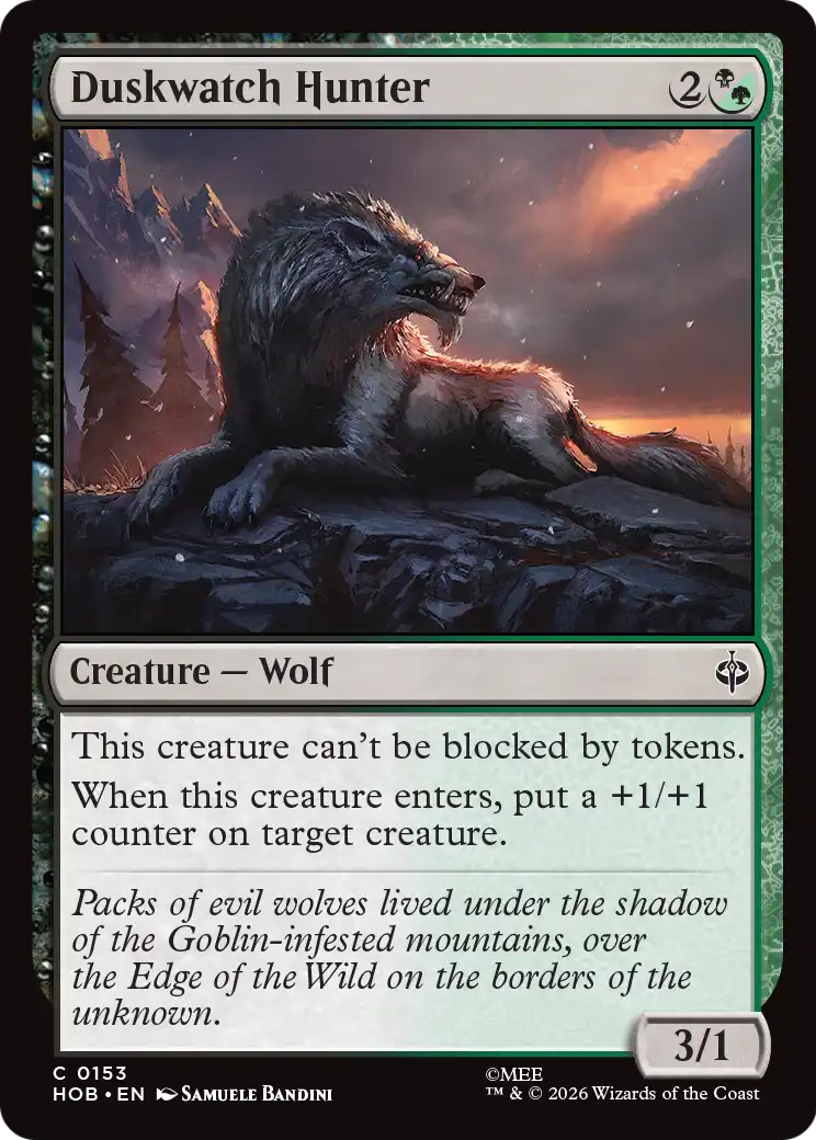 Duskwatch Hunter [The Hobbit] | I Want That Stuff Brandon