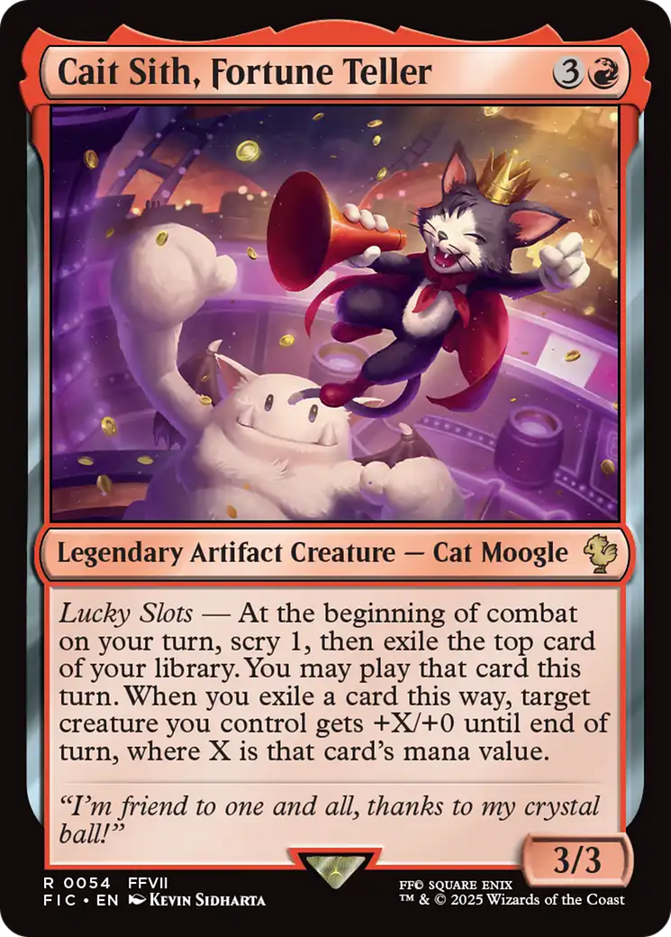 Cait Sith, Fortune Teller [FINAL FANTASY Commander] | I Want That Stuff Brandon