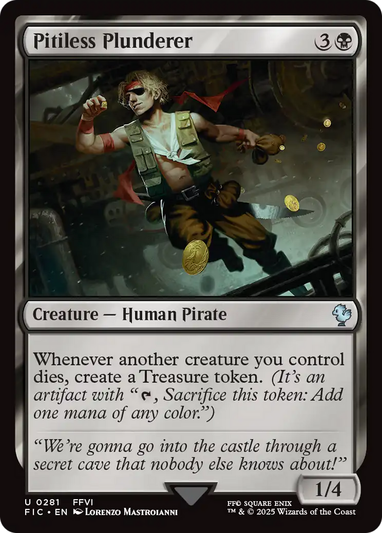 Pitiless Plunderer [FINAL FANTASY Commander] | I Want That Stuff Brandon