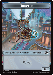 Thopter (0009) // Treasure Double-Sided Token [Aetherdrift Tokens] | I Want That Stuff Brandon