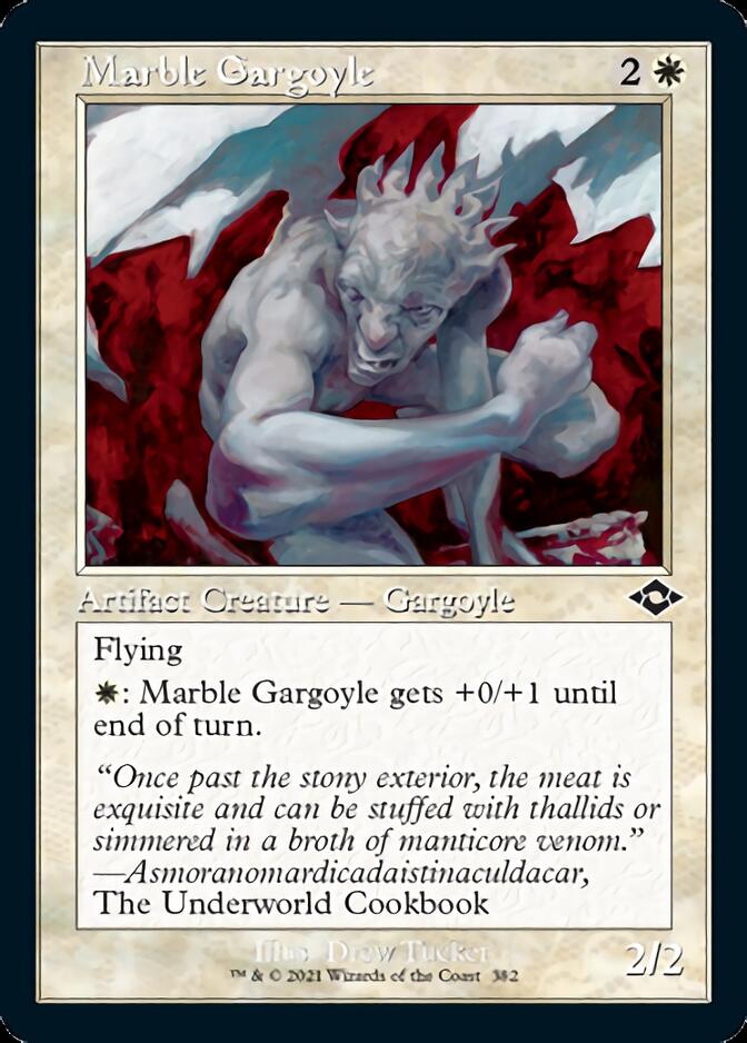 Marble Gargoyle (Retro Foil Etched) [Modern Horizons 2] | I Want That Stuff Brandon